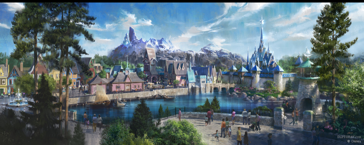 Disneyland Paris gives sneak peek at brand new Frozen land and attraction -  Mirror Online